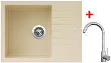 Sinks PERFECTO 650 Sahara + ARCO celonerezová 